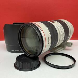 □ CANON ZOOM LENS EF 70-200mm F2.8 L IS USM ULTRASONIC カメラ レンズ AF動作確認済 キャノン