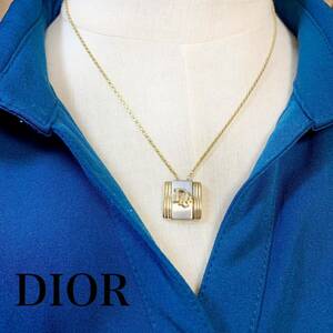 美品！Dior ディオール　ロゴモチーフ　ヴィンテージネックレス