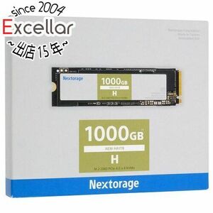 Nextorage M.2 2280 PCIe 4.0 NVMe SSD NEM-HA1TB/E J 1TB [管理:1000027744]