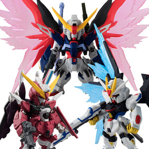 FW GUNDAM CONVERGE 機動戦士ガンダムSEED DESTINY 3体セット プレミアムバンダイ限定◆新品Ss