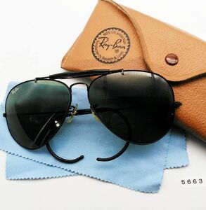 5663△♪レイバン【サングラス+ケース】Ray-Ban 62B14 スポーツ用 ビンテージ◆内容・状態は画像だけでご判断◆送料無料