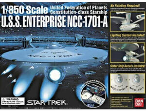 新品未組立 1/850 U.S.S. エンタープライズ NCC-1701-A スタートレック