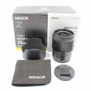 元箱付き。★新品級★ Nikon ニコン NIKKOR Z 35mm f/1.8 S