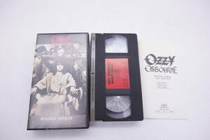 OZZY OSBOURNE　1988　ウイックドビデオ　WICKED VIDEOS　オージーオズボーン　ザックワイルド　VHS　ミラクルマン　クレイジートレイン