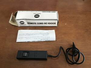 MINOLTA REMORT CORD RC-1000S