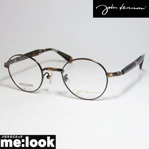 John Lennon　ジョンレノン 日本製 made in Japan 丸メガネ クラシック 眼鏡 メガネ フレーム JL1110-2-45 度付可 ブラウン