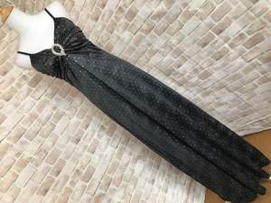 f15110●escape　衣装　ドレスワンピース　ブラック　ラメ　