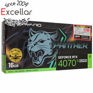 GAINWARD GeForce RTX 4070 Ti SUPER Panther OC NED47TSS19T2-1043Z-G PCIExp 16GB [管理:1000028189]