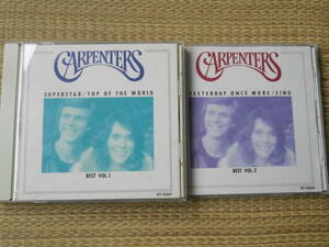 ◎CD Carpenters Best Vol. １&２ / カーペンターズ (2CD)