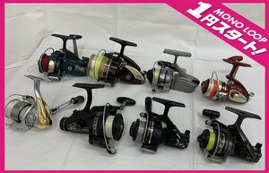 【8MTメ03005E】１円スタート★DAIWA★SHIMANO★DIAMOND★OLYMPIC★RYOBI★まとめ★スピニングリール★釣り具★釣り★リール★