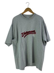 VETEMENTS◆Tシャツ/L/コットン/GRY/MSS18TR37