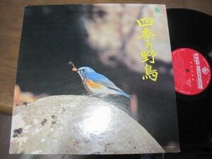 四季の野鳥/国内盤LPレコード