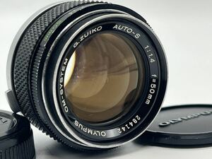 ★実用品★　オリンパス　Olympus G.ZUIKO AUTO-S 50mm F1.4 #0200 #025040 #000550