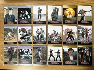 仮面ライダー メモリアルカード全18種（LD BOX1,2の特典）