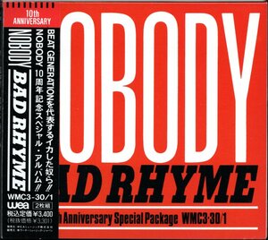 【中古CD】NOBODY/ノーバディ/BAD RHYME/2枚組