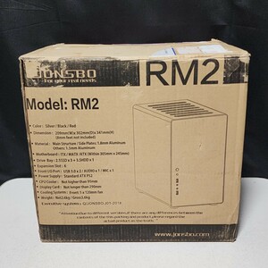 【送料無料】JONSBO RM2 ミニタワー型PCケース(ATX) アルミニウム製