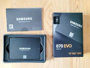 サムスン Samsung 870 EVO MZ-77E1T0B/IT [1TB SATA 2.5インチ 内蔵型 ソリッドステートドライブ (SSD)] 