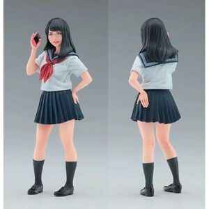 フィギュア JK 女子高生 制服 ミニチュア 1/12 スケール ガレージキット ミニスカ スマホ おもちゃ レジン 樹脂 未組み立て 未塗装☆