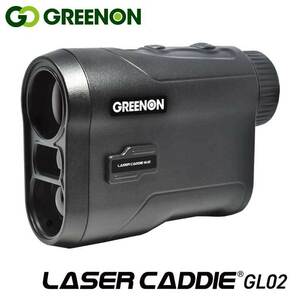 グリーンオン レーザーキャディー GL02 レーザー距離計 距離測定器 ブラック GreenOn LASER CADDIE GL02 BK 即納