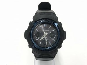 カシオ CASIO G-SHOCK/腕時計/ソーラー電波式 ブラック系 AWG-M100-1A