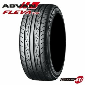 2023年製 YOKOHAMA ADVAN FLEVA V701 245/40R18 245/40-18 97W XL 4本セット ヨコハマ アドバン フレバ 4本SET