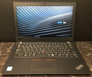 1円～ ■ジャンク LENOVO ThinkPad X280 / 第8世代 / Core i5 8350U 1.70GHz / メモリ 8GB / NVMe SSD 256GB / 12.5型 / OS有 / BIOS起動可