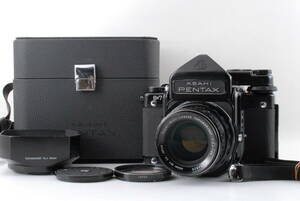 【美品 保障付 動作確認済】Pentax 6x7 67 TTL Body + SMC Takumar 105mm f/2.4 Lens ペンタックス 中判カメラ + レンズ セット #Q7262