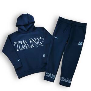 【 TANGRAM タングラム 】 セットアップ TLW LOGO DOUBLE KNIT PANTS HOODIE ボンディング パーカー パンツ XL / 熊谷隆志着 WDS muta golf