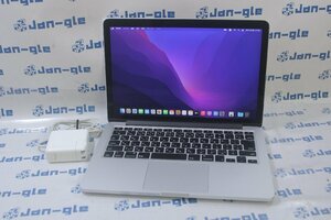 関西 Ω Apple MacBook Pro Retinaディスプレイ 2700/13.3 MF839J/A i5 5257U RAM:8GB SSD:128GB 激安価格!! J499148 Y