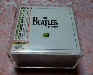 THE BEATLES / The Beatles In Mono モノ・ボックス・セット TOCP-71041-53 国内盤紙ジャケットCD 未開封新品 + DU アクリル ボックス