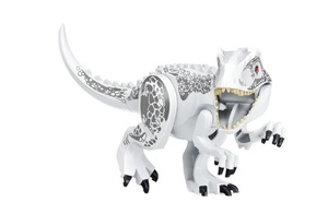 【未使用新品】LEGO互換品 インドミナスレックス (ジュラシックワールド レゴ 恐竜 白 ティラノ vs. アンキロサウルス 75941)