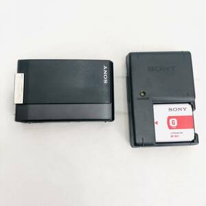 1円 SONY ソニー Cyber-shot サイバーショット DSC-T100 コンパクト デジタルカメラ デジカメ ブラック