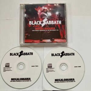 black sabbath LIVE megalomania CIVIC CENTER PROVIDENCE USA 3RD AUGUST 1975 Ozzy Osboune Tony Iommi PARANOID IRON MAN HEAVY METAL