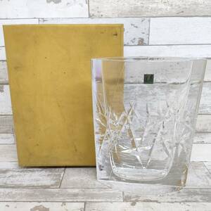 HOYA ホヤクリスタル 希少作品 最高級 カットガラス 花瓶 フラワーベース