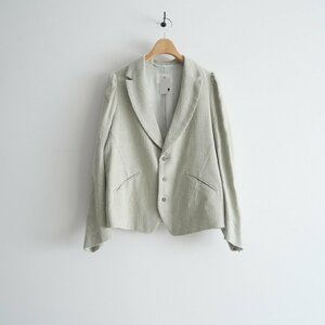 2022 / 未使用 / GASA ガサ / Linen Wool Herringbone Jacket さかさま小路 ジャケット / 13221-10303 / 2307-1061