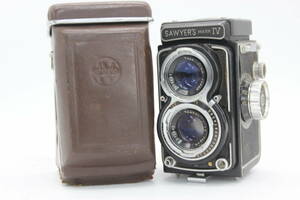 【訳あり品】 Sawyers Mark IV Topcor 6cm F2.8 ケース付き 二眼カメラ v16