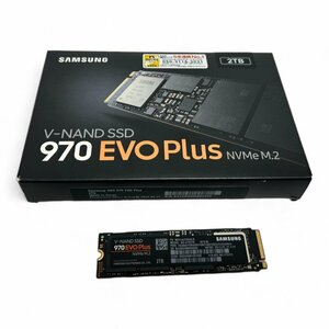 サムスン Samsung 970 EVO Plus 2TB PCIe (最大転送速度 3,500MB/秒) NVMe M.2 (2280) 内蔵 SSD MZ-V7S2T0B/EC
