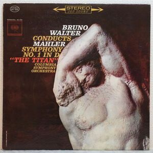 マーラー 交響曲№1「巨人」 ワルター 米CBS 初版2つ目 STEREO