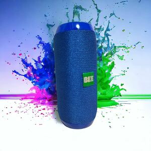 【新品】Bluetoothスピーカー ワイヤレススピーカー ポータブルスピーカー 重低音 高音質 新品未使用 ブルー