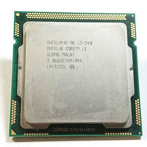 KN150 CPU Intel core i3-540 SLBMQ 3.06GHz