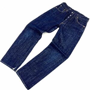 ■リーバイス LEVIS 日本製 ビンテージ 復刻 1955年モデル ビッグE 50s-xx 濃紺デニム ジーンズ W31-L36 セルビッチ 赤ミミ LVC■Ja1394