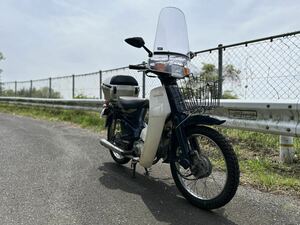 HONDA スーパーカブ50カスタム スーパーカブ90エンジン載せ替え 3速 セル付 実動車 山口県