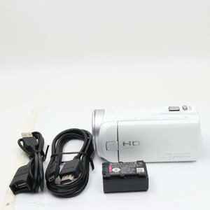 ビデオカメラ　SONY HDビデオカメラ Handycam HDR-CX480 ホワイト 光学30倍 HDR-CX480-W