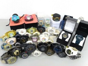 ジャンク 40点セット まとめて CASIO カシオ G-SHOCK Baby-G Gショック ベビーG G-5600E GA-100 DW-6900R DW-6900BR AW-560 他 腕時計