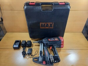 【S】マックス　MAX ピン打機　ガスネイラ　GS-725C 大工道具