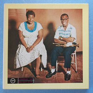 LP 国内盤 3枚組 BOXセット Ella Fitzgerald And Louis Armstrong 「エラ・アンド・ルイ」ポリドール MV 9503～5 日本語解説ライナー有り