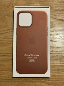 iPhone 12proMax レザーケース