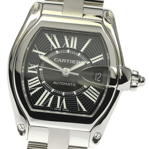 カルティエ CARTIER W62041V3 ロードスターLM デイト 自動巻き メンズ 良品 内箱付き_798977