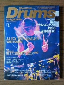送料無料★Rhythm ＆ Drums magazine 1999年1月号