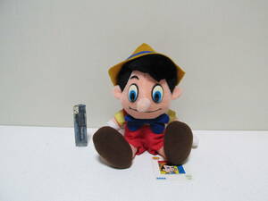 ディズニー　「ピノキオ　ぬいぐるみ　　　セガ　1996」　SEGA　レトロ